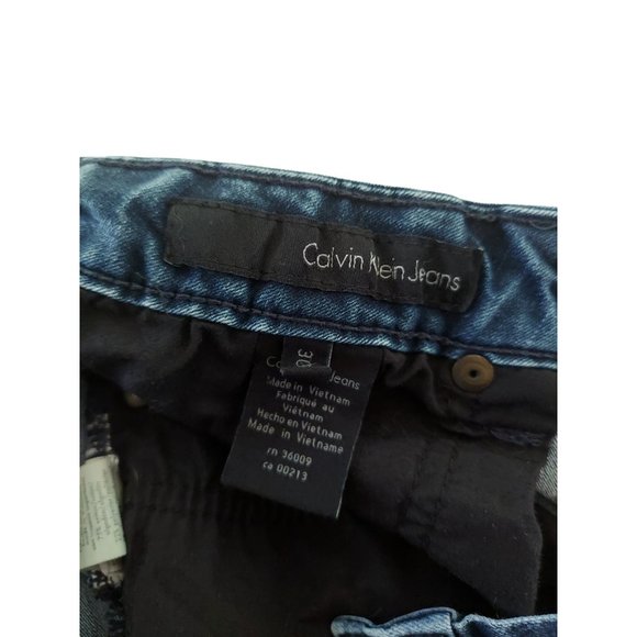 CALVIN KLEIN Women's Ultimate Skinny Dark Blue Jeans Size 30 x 29 - Picture 12 of 12